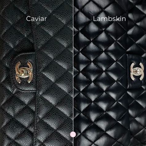 chanel vintage lambskin|Chanel calfskin vs lambskin.